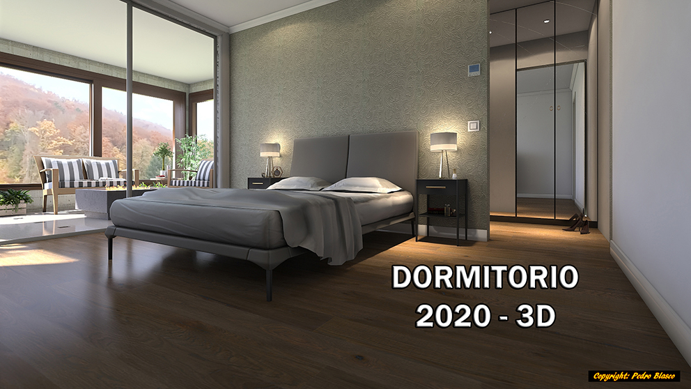 dormitorio 2020 3d