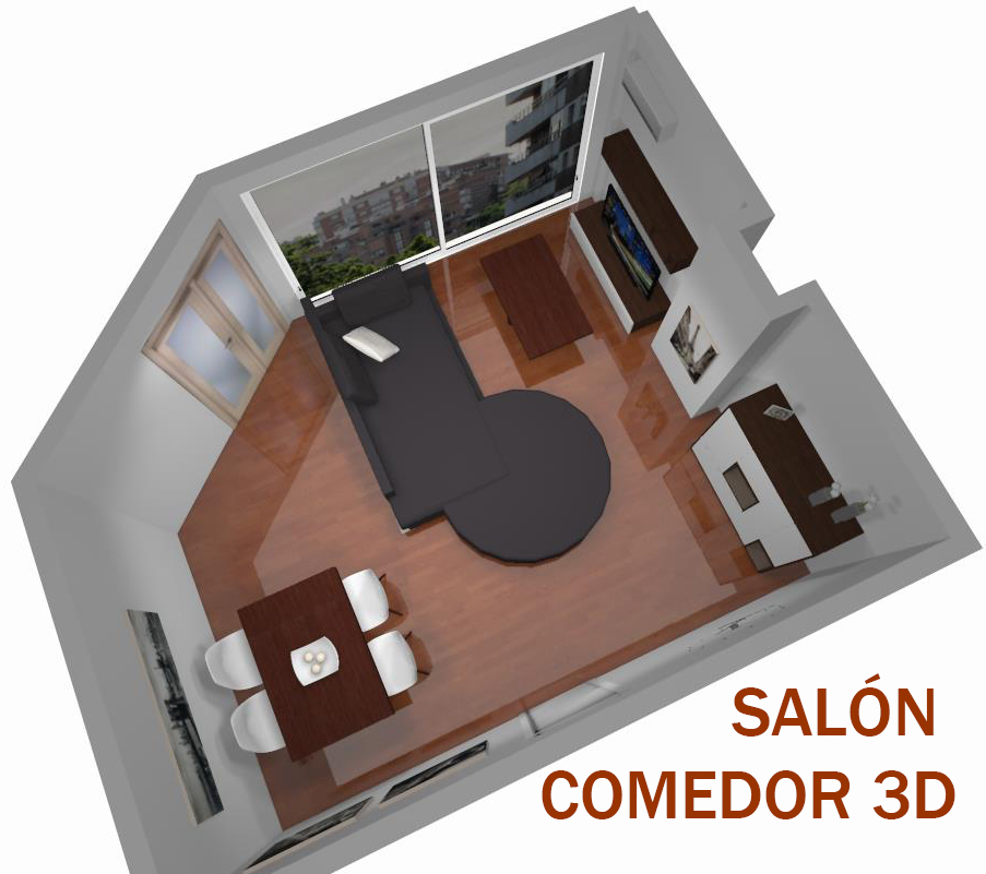 SALÓN COMEDOR 3D
